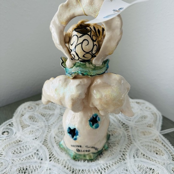 Vtg Angel Christmas Caroler
Tealight Holder Goldminc Blue
Sky Clayworks Heather - Picture 2 of 5